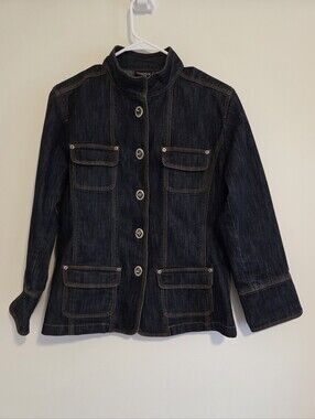 Chico's Denim Chore Jacket